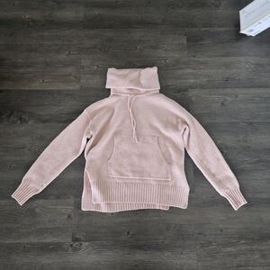 Forever 21 Light Pink Cowl Neck Sweater